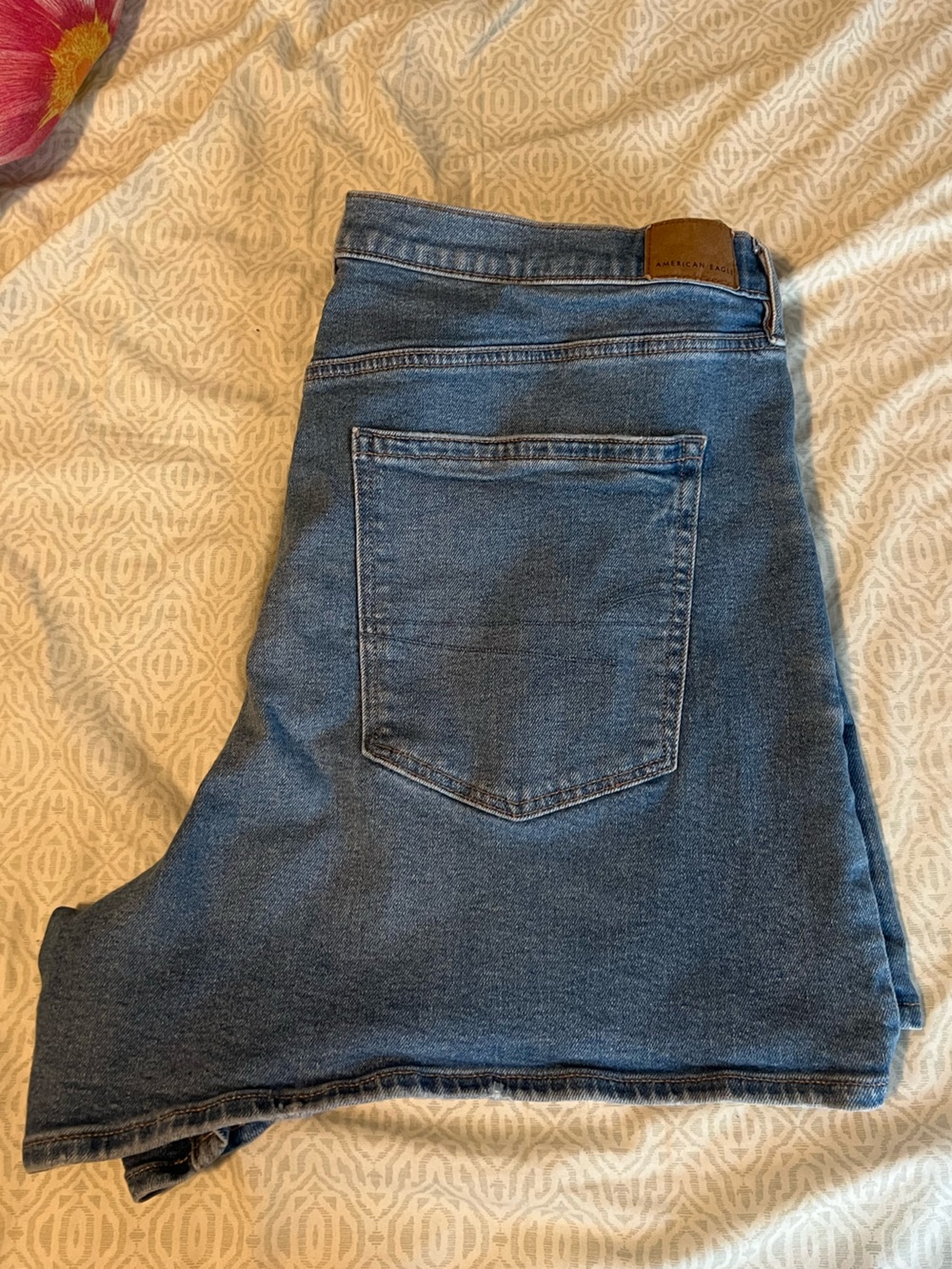 American Eagle Strigid High Wasted Relaxed Shorts